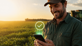 Produtor rural com aprovação de crédito imediato